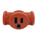 Projex Grounded 3 outlets Triple Tap Adapter 1 pk