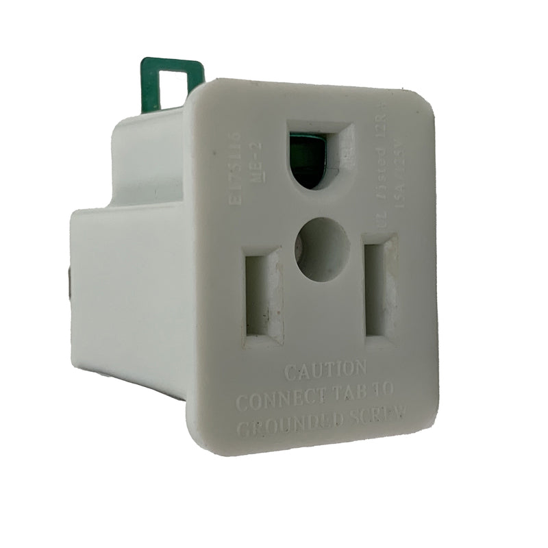Projex Grounded 1 outlets Grounding Adapter 1 pk