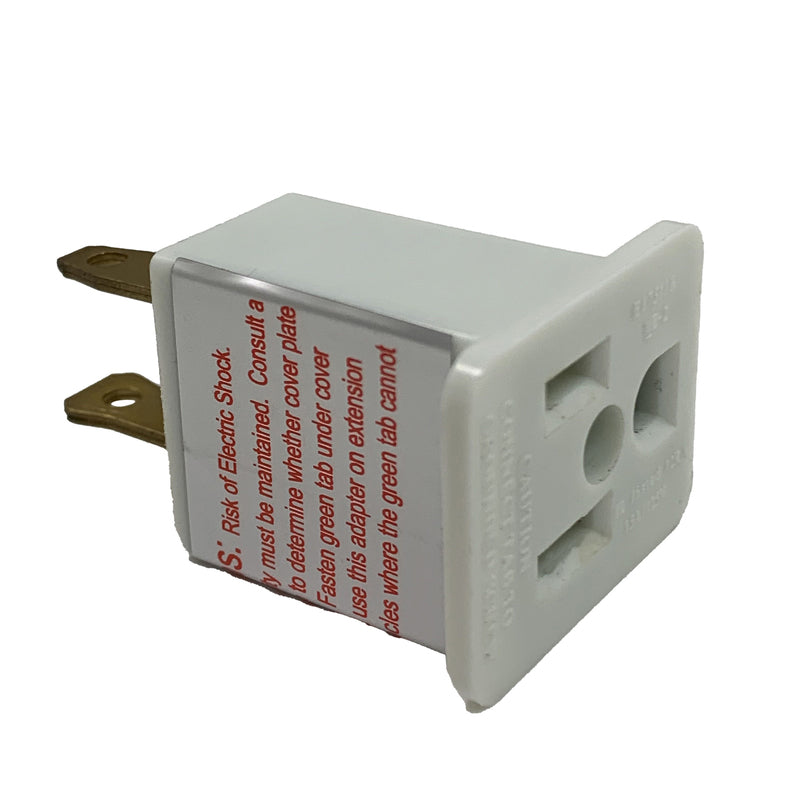 Projex Grounded 1 outlets Grounding Adapter 1 pk