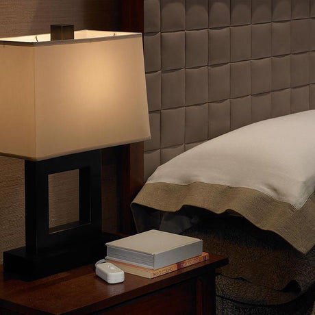 Lutron Credenza Black 100 W Plug-In Dimmer Switch 1 pk