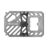 Nite Ize Financial Tool 7 In 1 Multi Tool Wallet Stainless Steel
