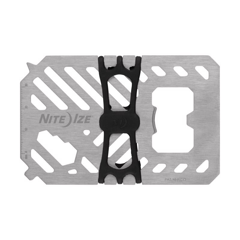 Nite Ize Financial Tool 7 In 1 Multi Tool Wallet Stainless Steel