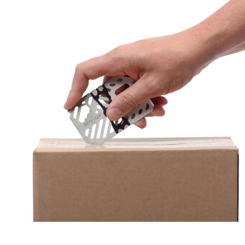 Nite Ize Financial Tool 7 In 1 Multi Tool Wallet Stainless Steel