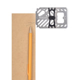 Nite Ize Financial Tool 7 In 1 Multi Tool Wallet Stainless Steel