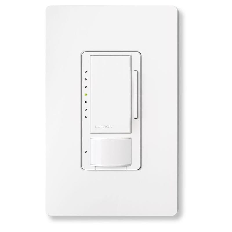 Lutron Maestro White 150 W 3-Way Dimmer Switch 1 pk