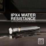 Energizer 400 lm Gray LED Flashlight AA Battery