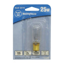 Westinghouse 25 W T8 Tubular Incandescent Bulb E17 (Intermediate) Warm White 1 pk