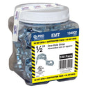 1/2" EMT 1H STRAP 100PK