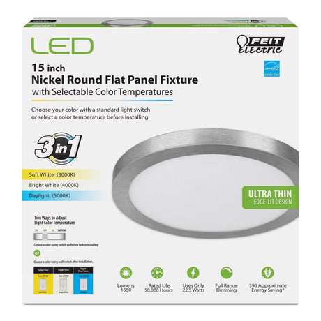 LED FLAT PANEL FIX 15"NK