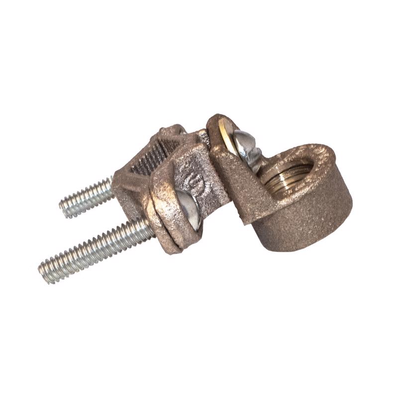 Sigma Engineered Solutions ProConnex 1 in. Bronze Ground Clamp with Hub 1 pk