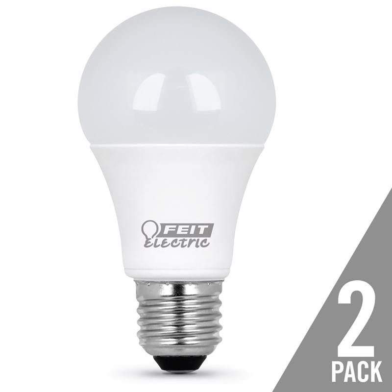 Ace A19 E26 (Medium) LED Bulb Soft White 75 Watt Equivalence 2 pk