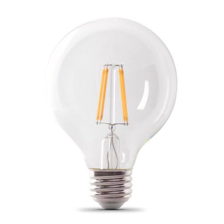 Feit G25 E26 (Medium) LED Bulb Soft White 40 Watt Equivalence 1 pk