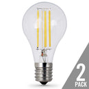 Feit Performance A15 E17 (Intermediate) LED Bulb Soft White 40 Watt Equivalence 2 pk