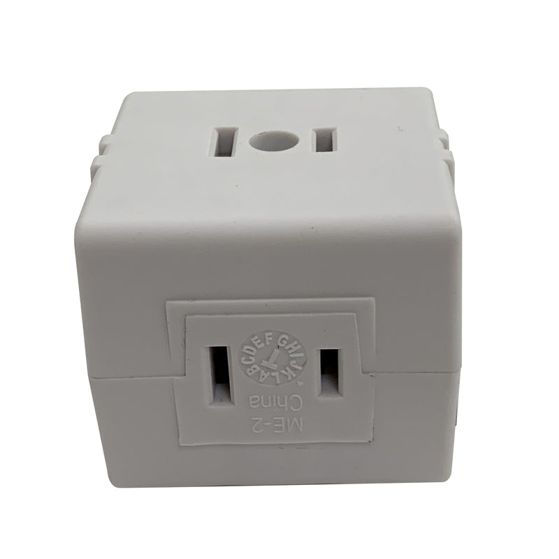Ace Polarized 3 outlets Cube Adapter 1 pk
