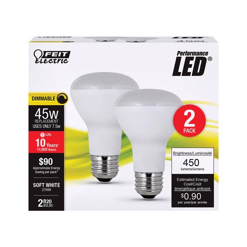 LED R20 E26 SW 45W 2PK