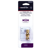 CONECTR TWIST-ON RG6 2PC