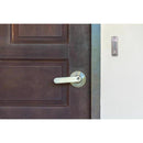 Heath Zenith Silver Plastic Wired Pushbutton Doorbell