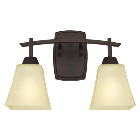 WALL SCONCE 2LT ORB 60W