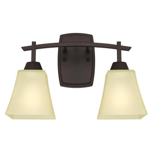 WALL SCONCE 2LT ORB 60W