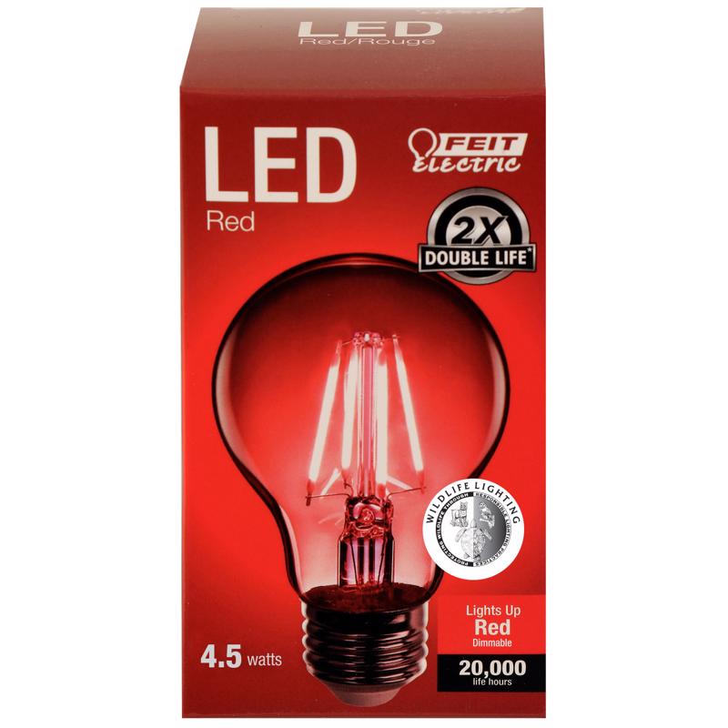 LED A19 E26 RED 30W