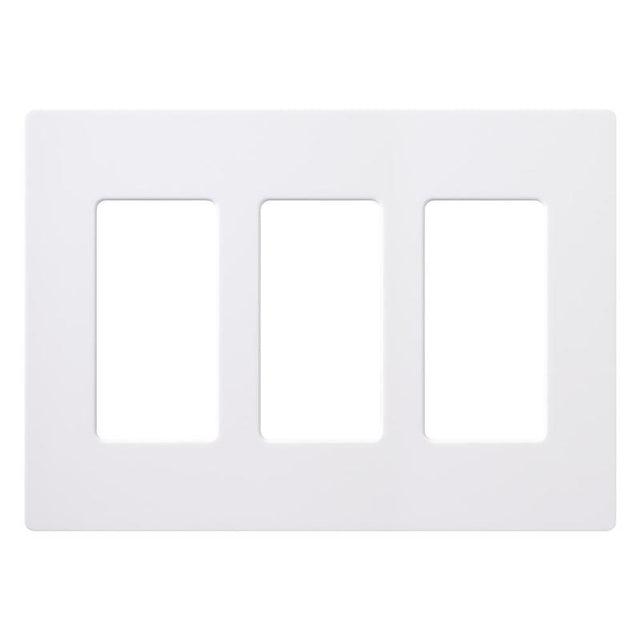 WALL PLATE WHITE 3 GANG