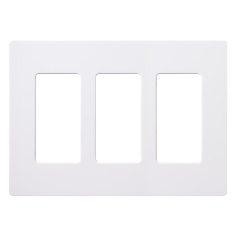 WALL PLATE WHITE 3 GANG