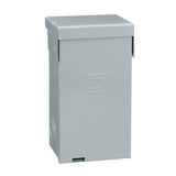 Square D 50 amps 120/240 V 2 space 4 circuits Bolt-On Mount Main Lug Load Center