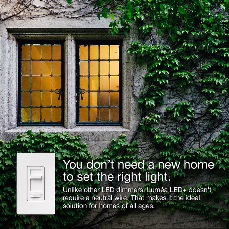 Lutron Almond 150W for CFL and LED / 600W for incandescent and halogen W 3-Way Dimmer Switch 1 pk