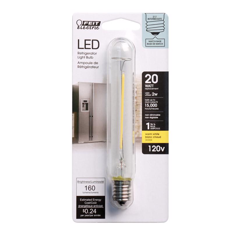 LED BULB T6.5 E17 WW 20W