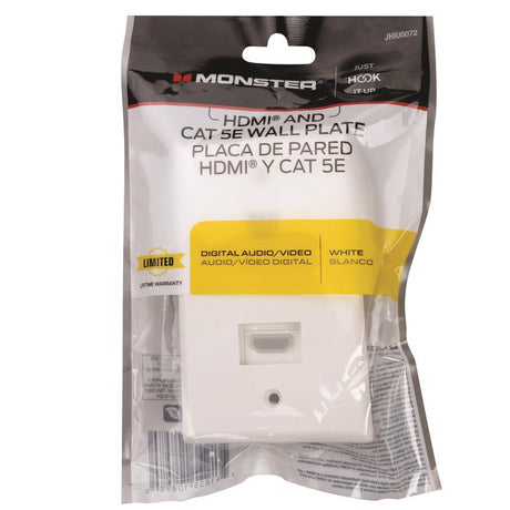 WALL PLATE HDMI/RJ45 1PK