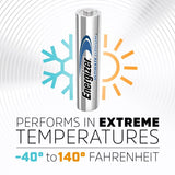 Energizer Ultimate Performance Lithium AAA 1.5 V 1.2 mAh Battery 8 pk