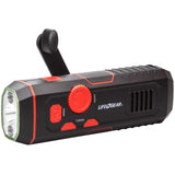 Life+Gear 30 lm Red LED Crank Radio/Flashlight