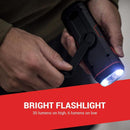 Life+Gear 30 lm Red LED Crank Radio/Flashlight