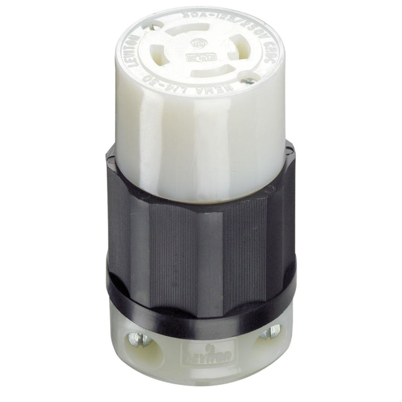 LOCKING CONNECTOR YLW/WH