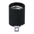 LAMP SOCKET L BRACKT BLK