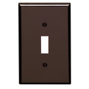 WALLPLATE TOGL 1G BROWN