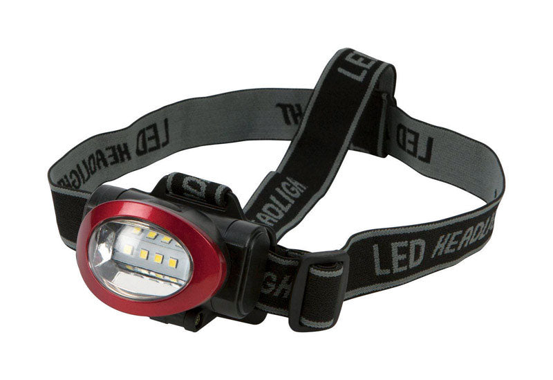 LED HEAD LAMP RD/BLK180L