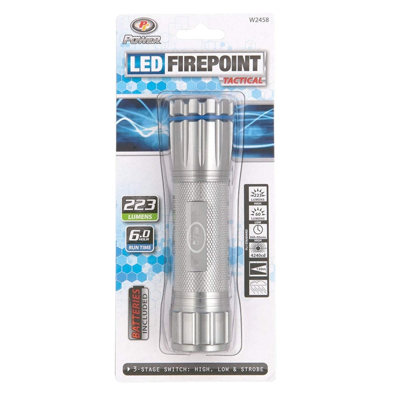 PT Power Firepoint Tactical 270 lm Black LED Flashlight AAA Battery