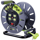 Masterplug 3 ft. L PVC Cord Reel