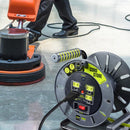 Masterplug 3 ft. L PVC Cord Reel