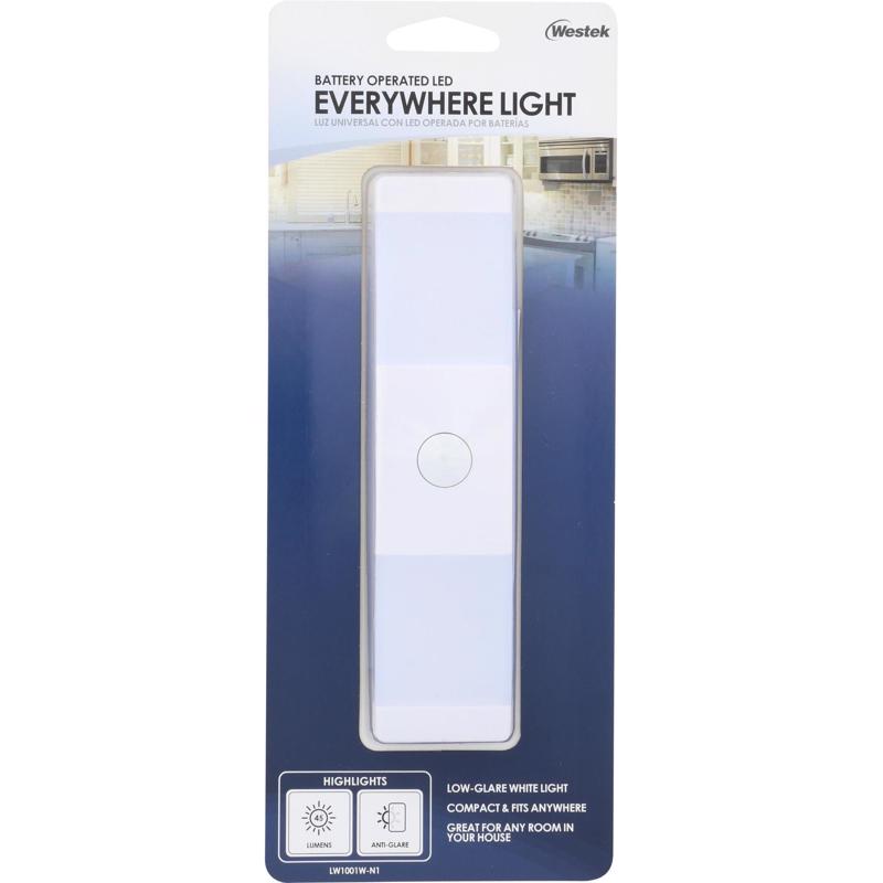 Westek Manual Battery Powered Adjustable LED Tap Light