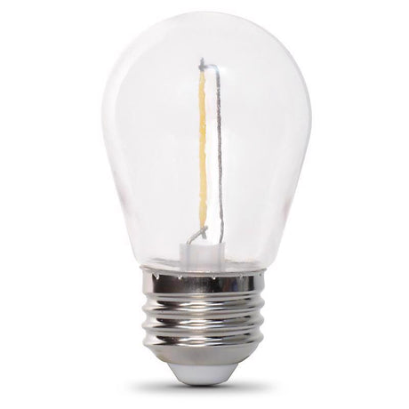 Feit LED S14 E26 (Medium) LED Bulb Warm White 11 Watt Equivalence 4 pk