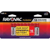 BATTERY ALKALINE AA 16PK