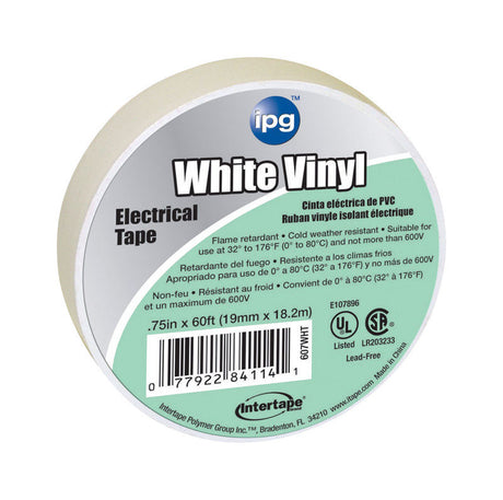 ELEC TAPE WHT .75"X60'
