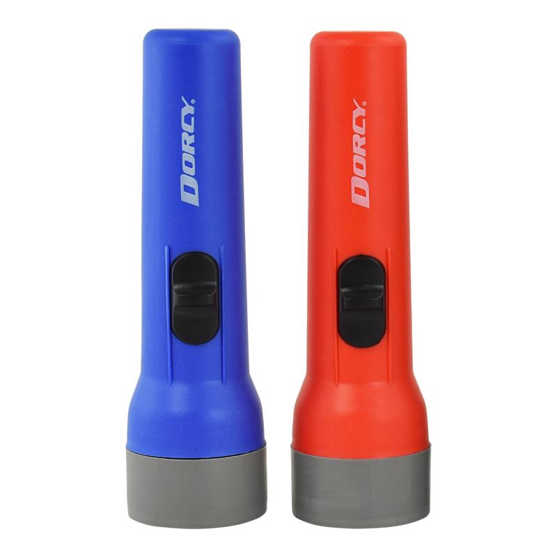 Dorcy 55 lm Assorted LED Flashlight D Battery