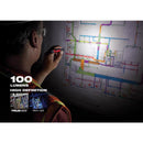 Milwaukee TRUEVIEW 100 lm Black/Red LED Pen Light AAA Battery