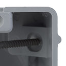 Madison Electric Smart Box Rectangle PVC 3 gang Electrical Box Gray