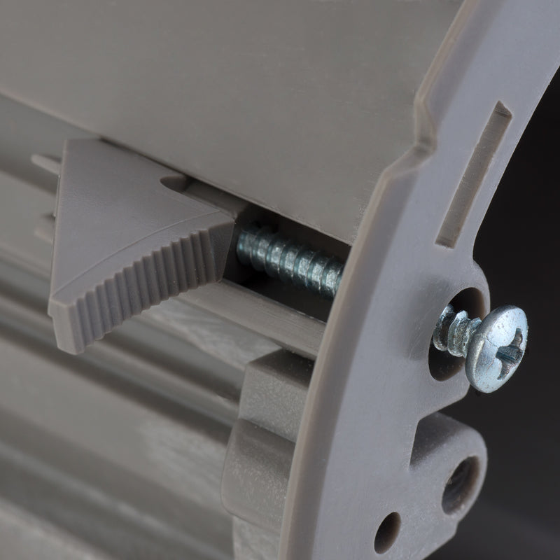 Madison Electric Smart Box Round PVC 1 gang Ceiling Box Gray