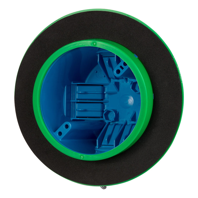 Madison Electric Draft Seal Round PVC Draft Seal Kit Black/Green