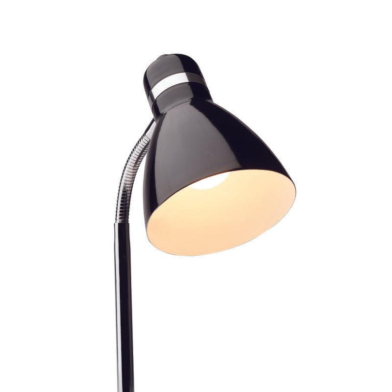 Newhouse Lighting Oxford 13 in. Black Desk Lamp